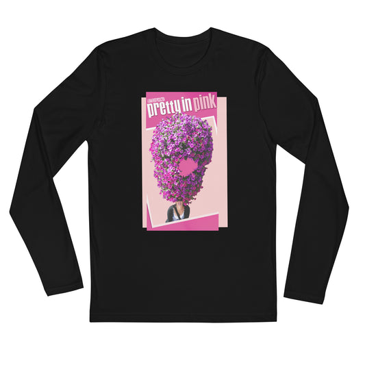 Pretty In Pink - Next Level Fitted Long Sleeve T-shirt