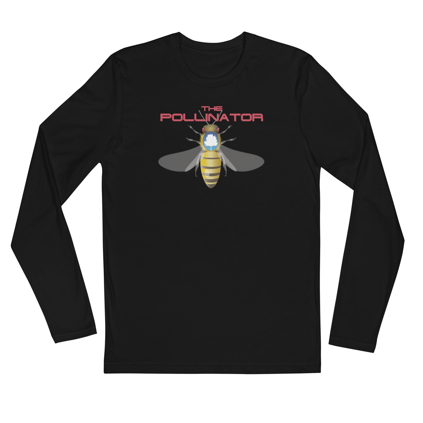 The Pollinator - Next Level Fitted Long Sleeve T-shirt