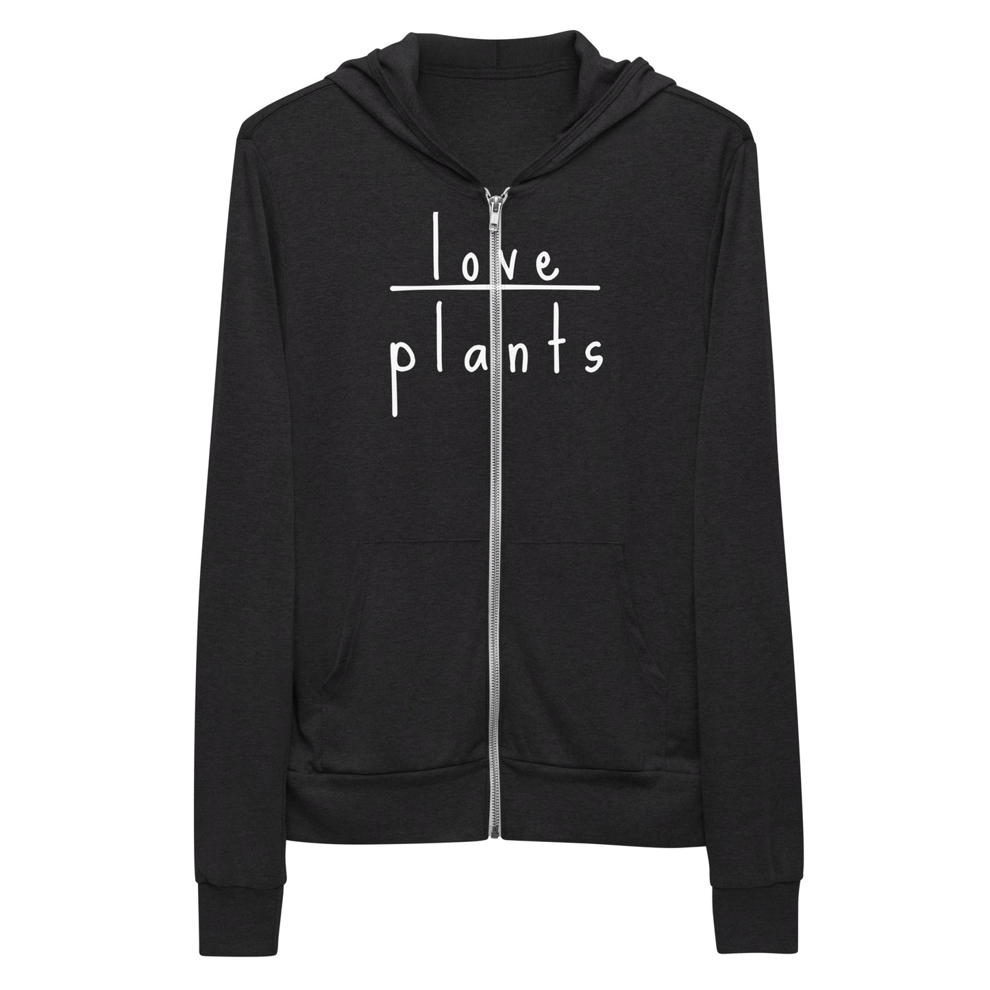 Love Plants - Bella + Canvas Lightweight Zip Hoodie