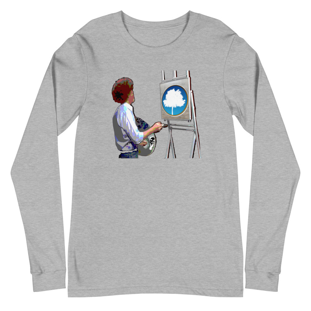 Happy Tree - Bella + Canvas Long Sleeve T-shirt