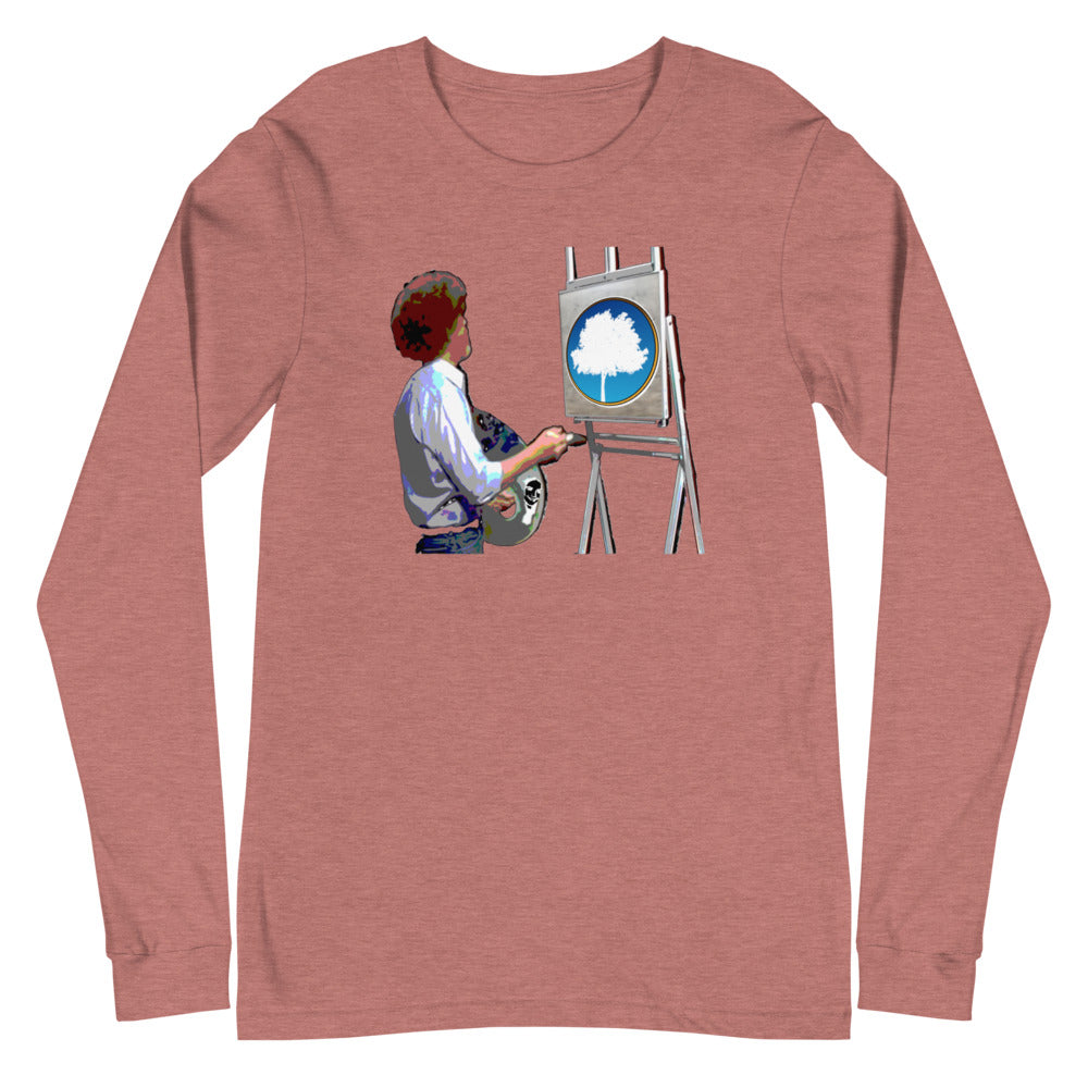 Happy Tree - Bella + Canvas Long Sleeve T-shirt