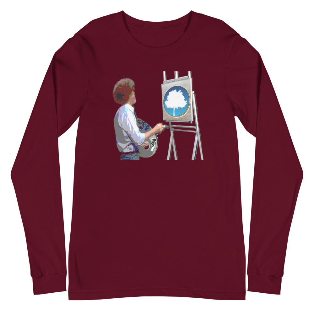 Happy Tree - Bella + Canvas Long Sleeve T-shirt