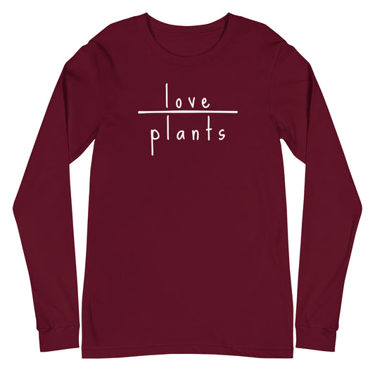 Love Plants - Bella + Canvas Long Sleeve T-shirt
