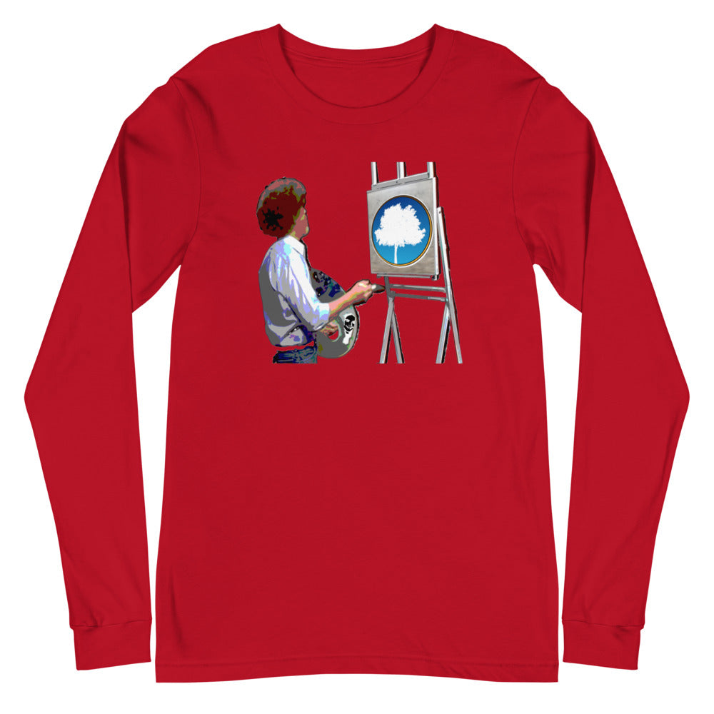 Happy Tree - Bella + Canvas Long Sleeve T-shirt