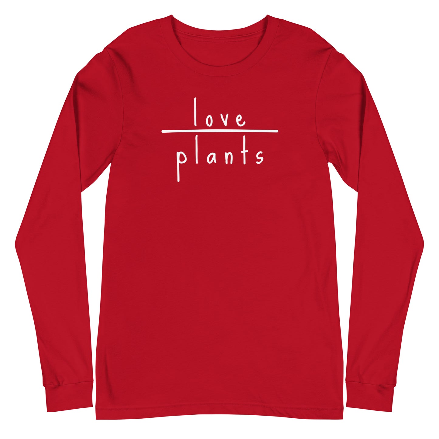 Love Plants - Bella + Canvas Long Sleeve T-shirt