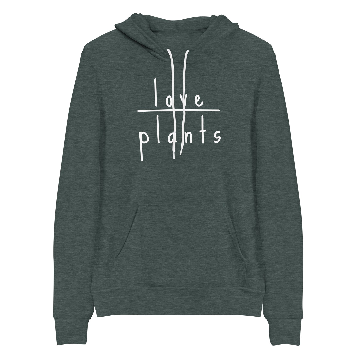 Love Plants - Bella + Canvas Pullover Hoodie