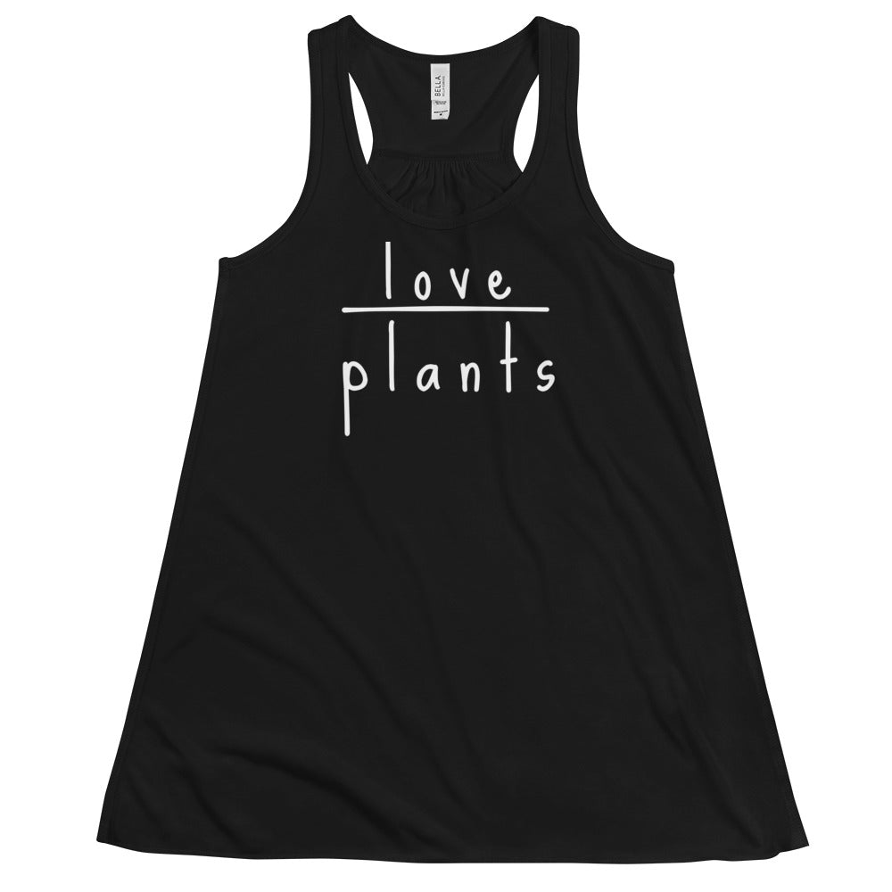 Love Plants - Bella + Canvas Women’s Flowy Racerback Tank