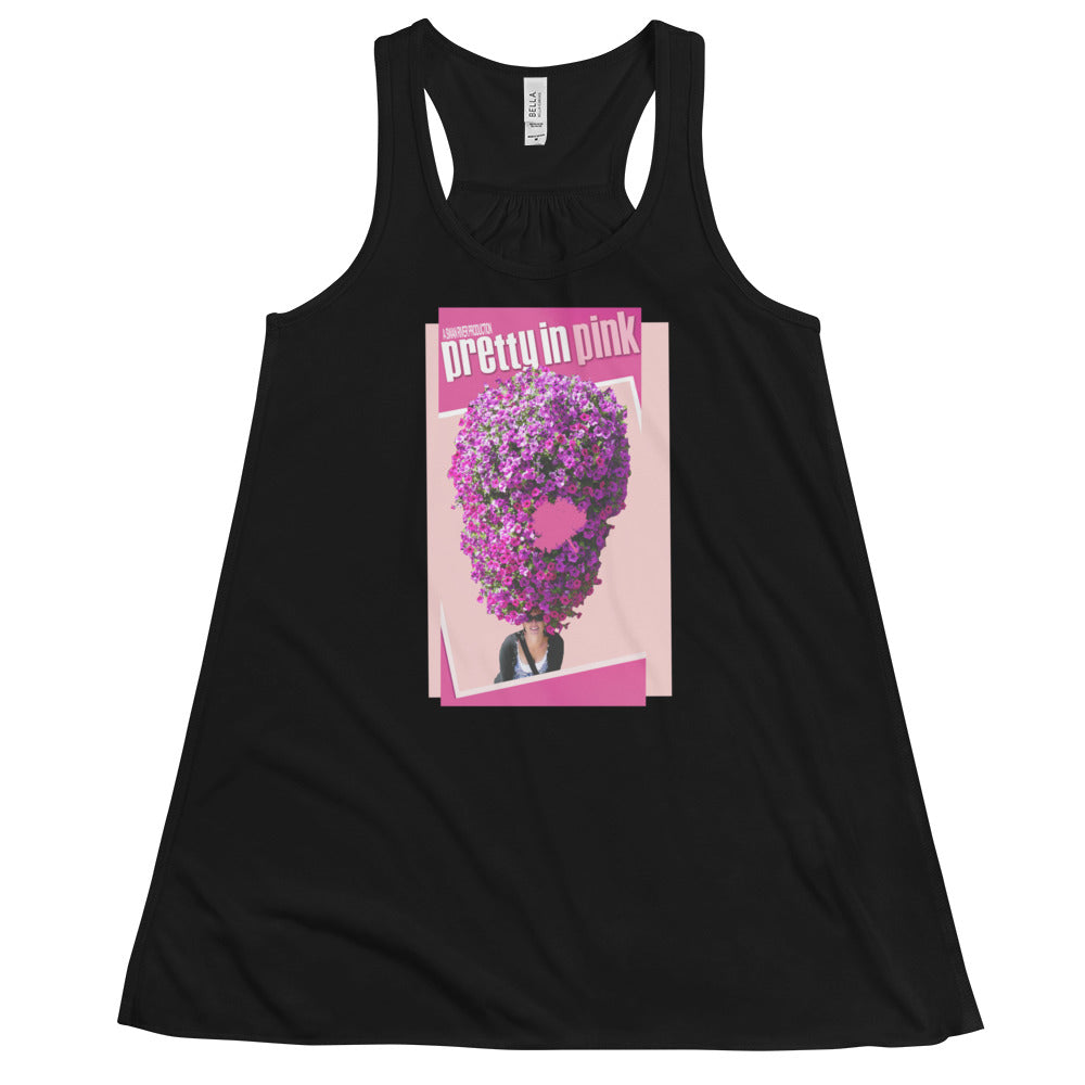 Pretty In Pink - Bella + Canvas Women's Flowy Racerback Tank