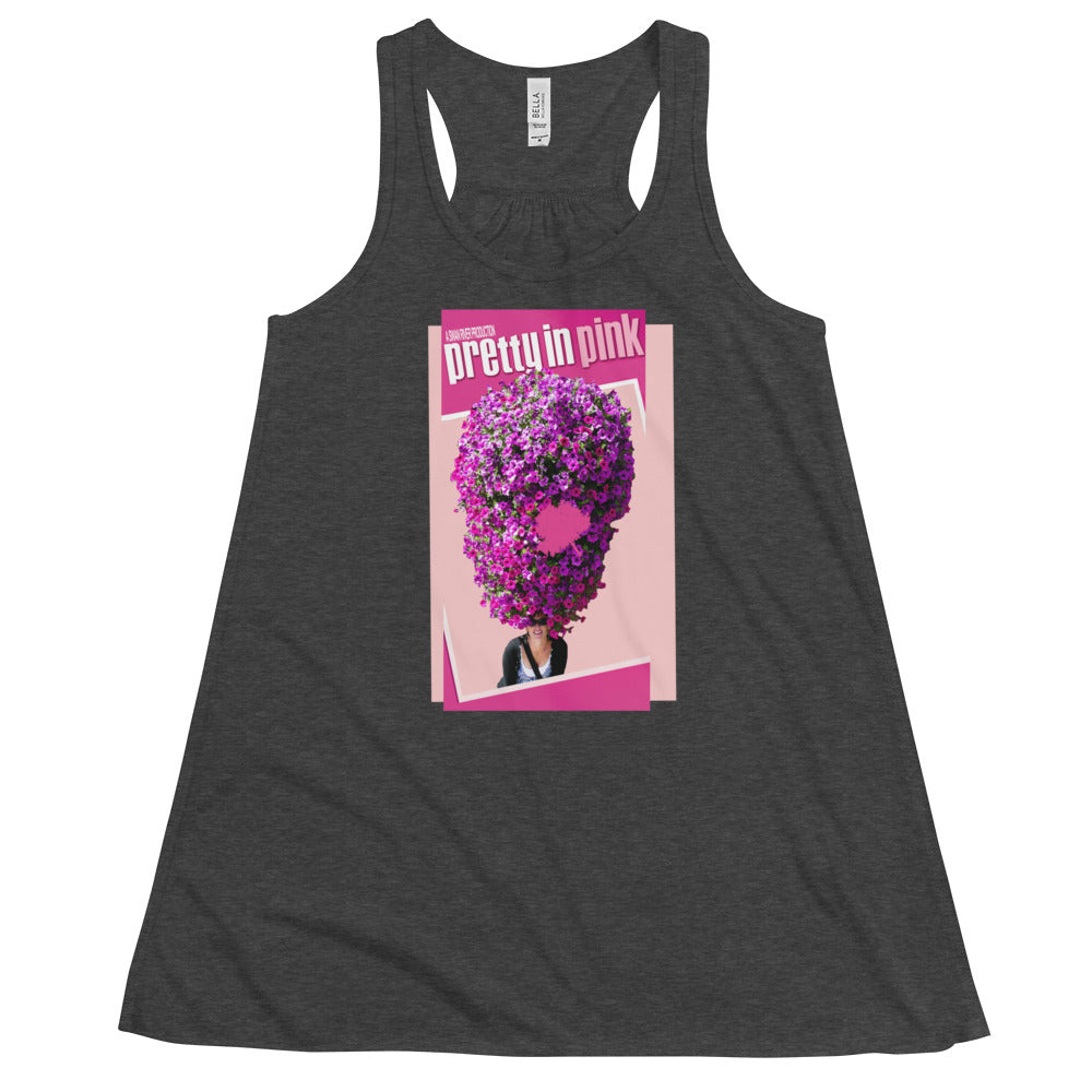 Pretty In Pink - Bella + Canvas Women's Flowy Racerback Tank