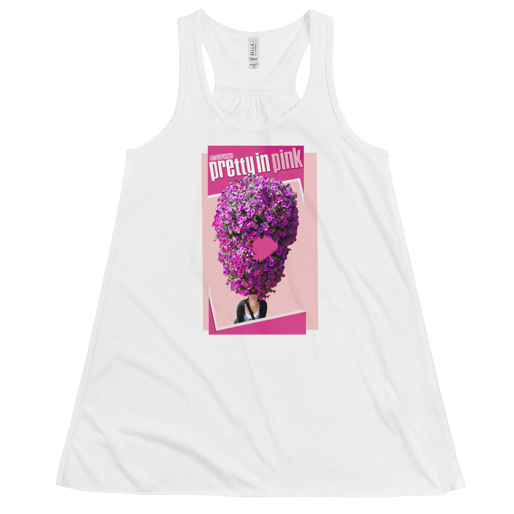 Pretty In Pink - Bella + Canvas Women's Flowy Racerback Tank