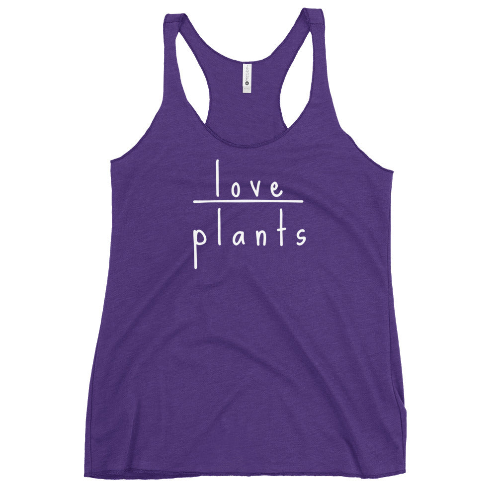 Love Plants - Next Level Women’s Racerback Tank