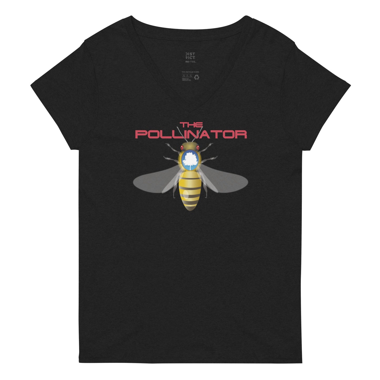 The Pollinator - District Women’s V-Neck T-shirt