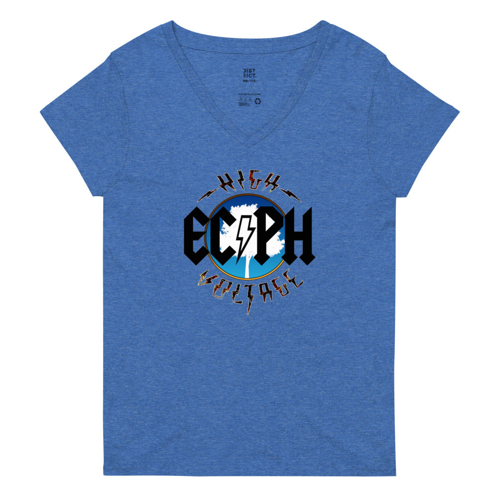 EC/PH - District Women’s V-Neck T-shirt