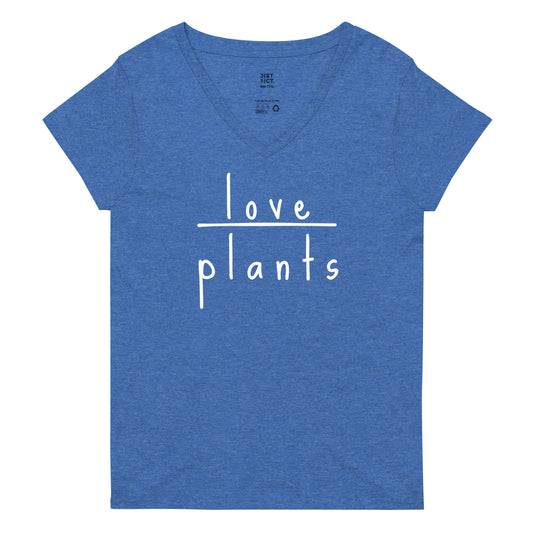 Love Plants - District Women’s V-Neck T-shirt