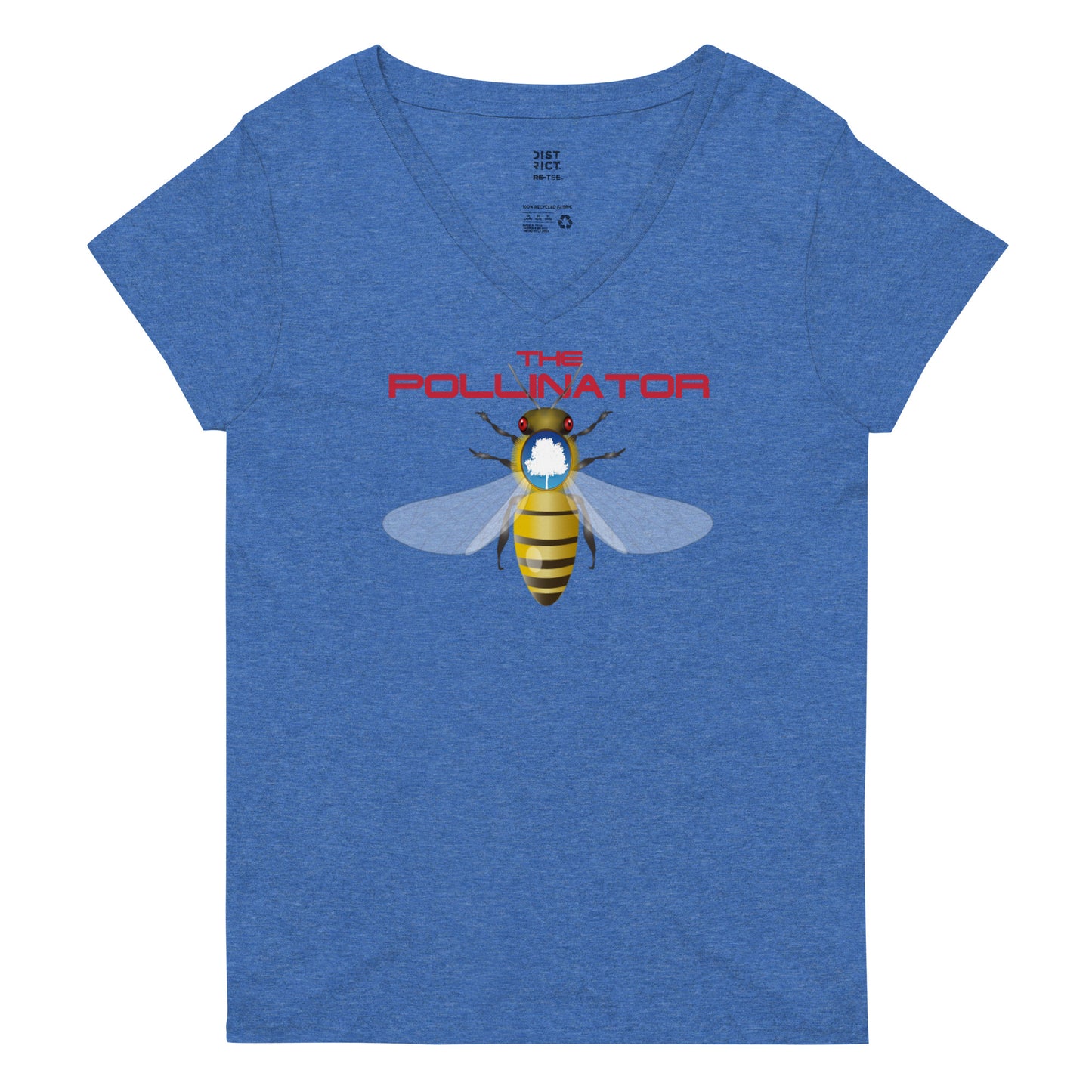 The Pollinator - District Women’s V-Neck T-shirt