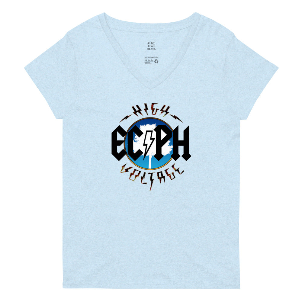 EC/PH - District Women’s V-Neck T-shirt