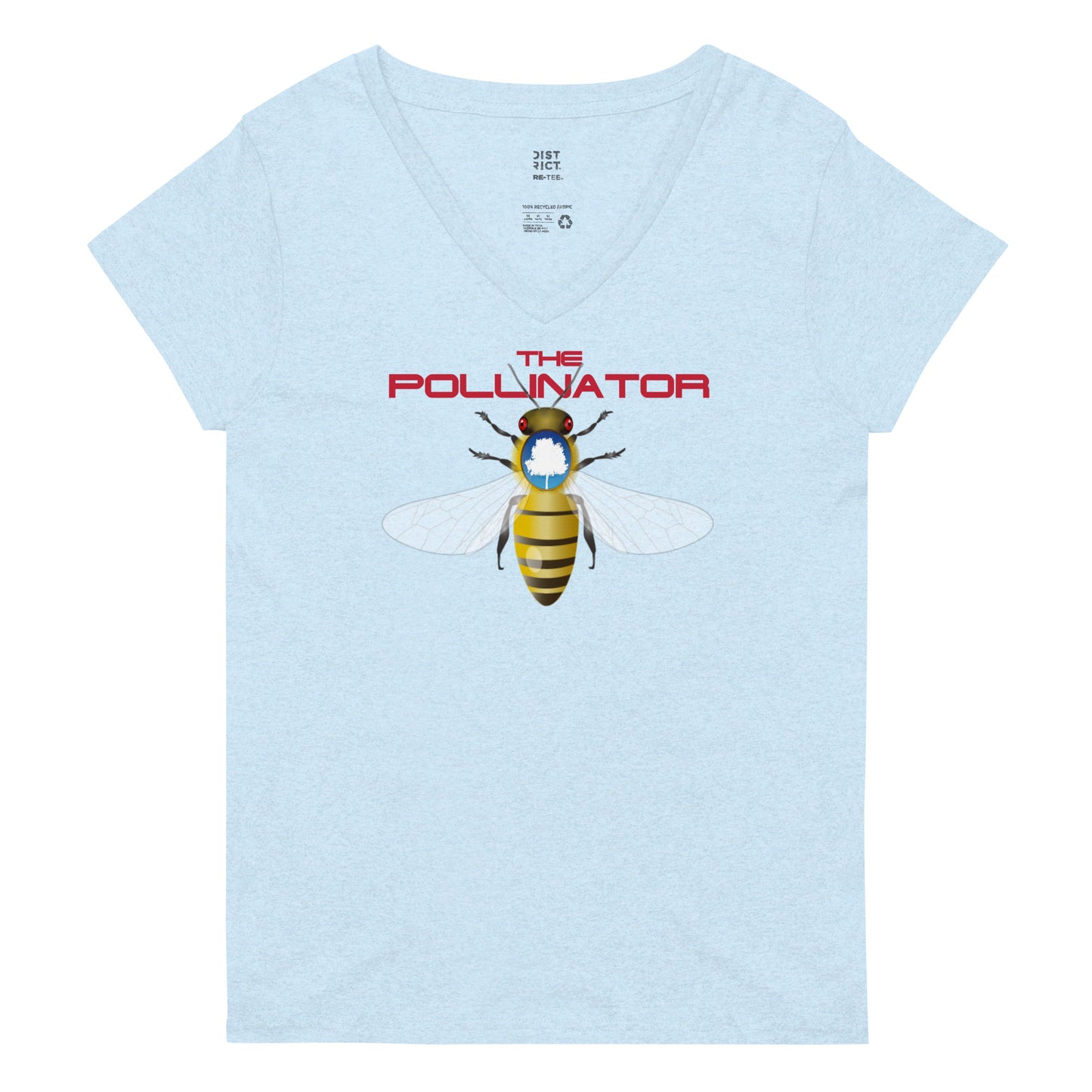 The Pollinator - District Women’s V-Neck T-shirt