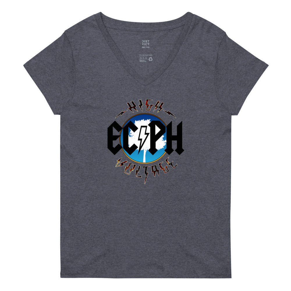 EC/PH - District Women’s V-Neck T-shirt