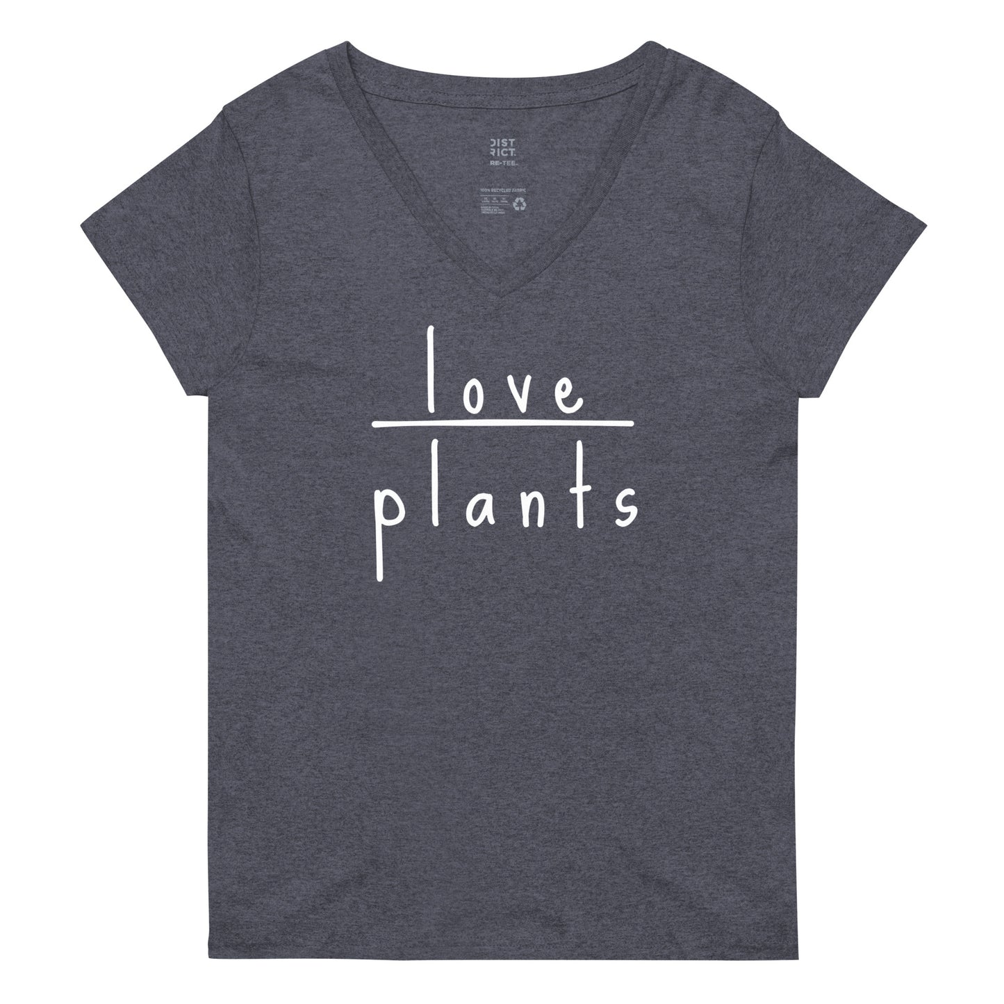 Love Plants - District Women’s V-Neck T-shirt