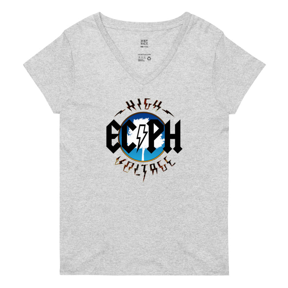 EC/PH - District Women’s V-Neck T-shirt