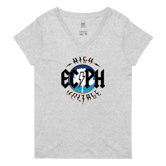 EC/PH - District Women’s V-Neck T-shirt