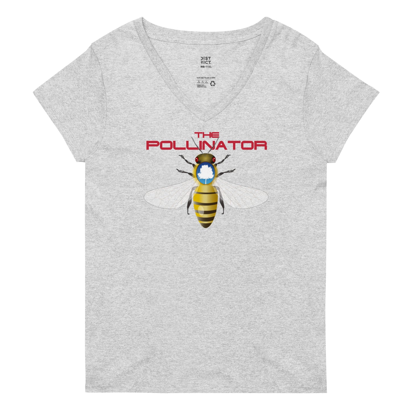 The Pollinator - District Women’s V-Neck T-shirt