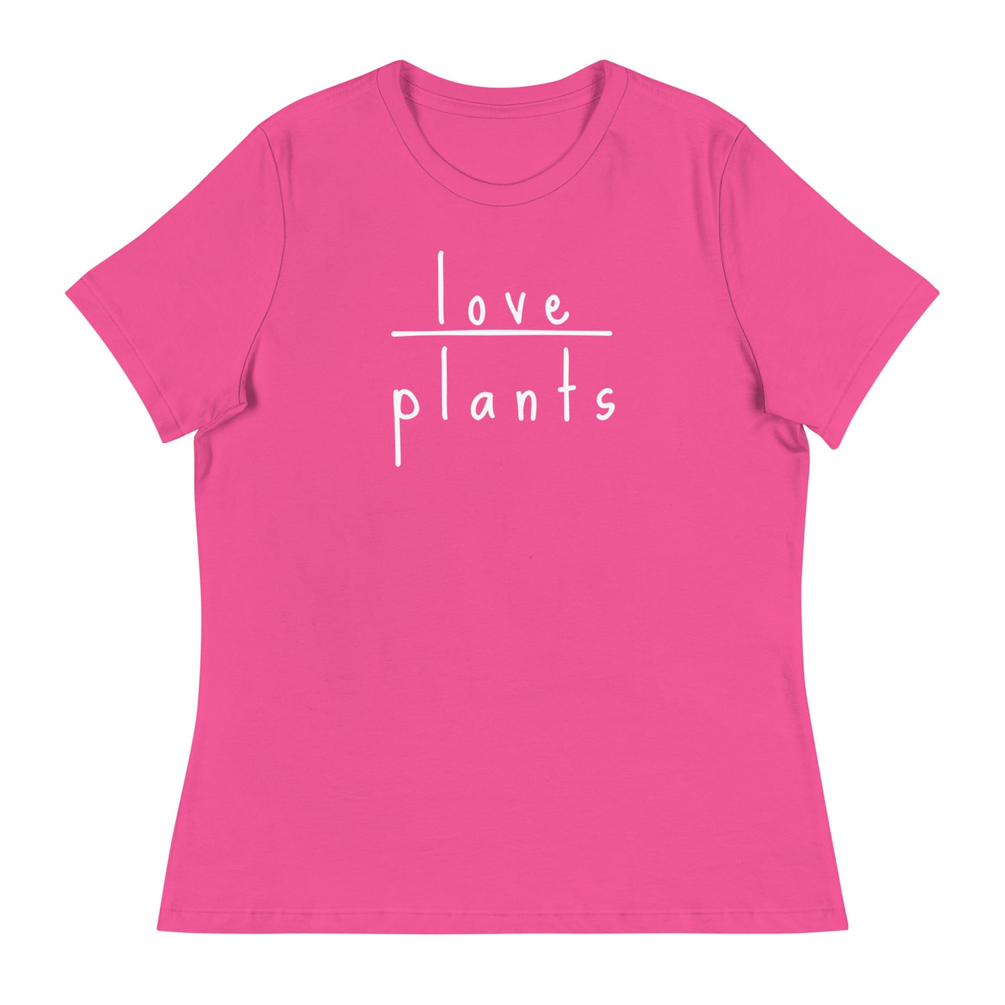 Love Plants - Bella + Canvas Women’s Relaxed T-shirt