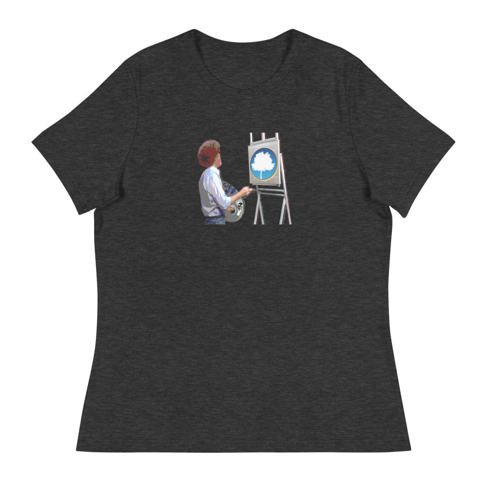 Happy Tree - Bella + Canvas Women’s Relaxed T-shirt