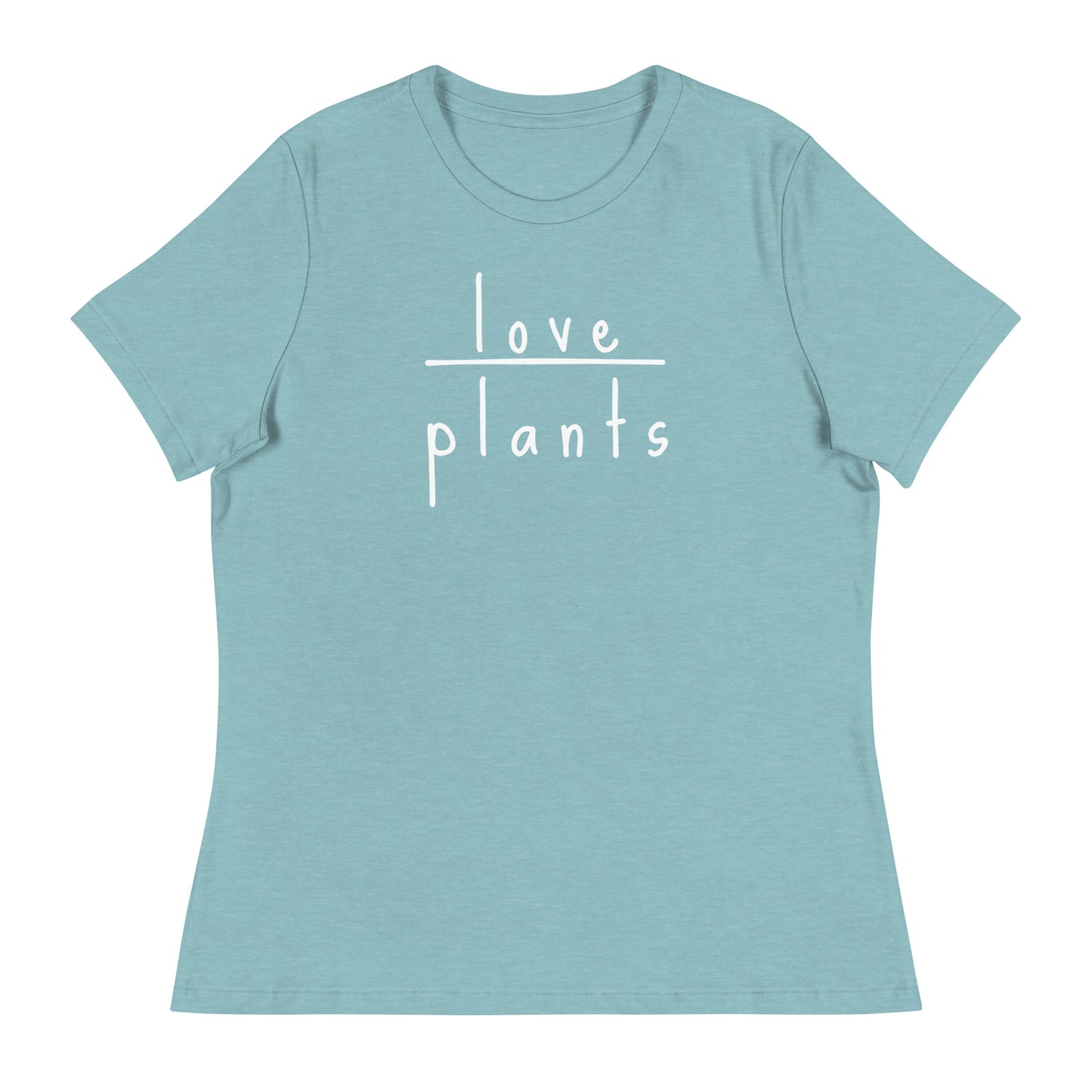 Love Plants - Bella + Canvas Women’s Relaxed T-shirt