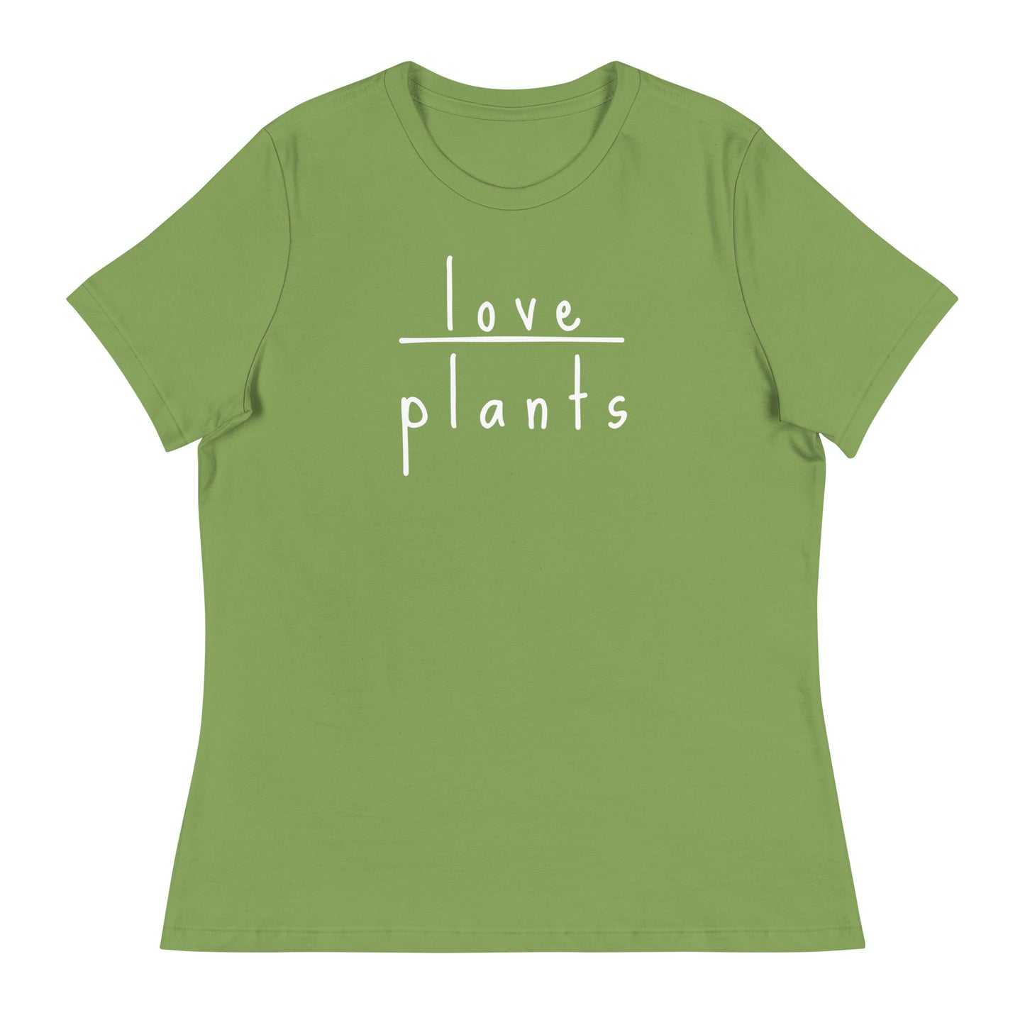 Love Plants - Bella + Canvas Women’s Relaxed T-shirt